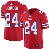 Nike Men & Women & Youth Bills 24 Taron Johnson Red Color Rush Limited Jersey,baseball caps,new era cap wholesale,wholesale hats